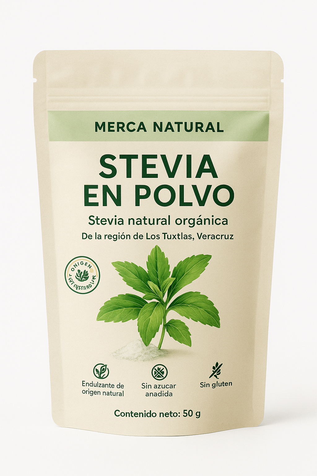 Stevia natural orgánica